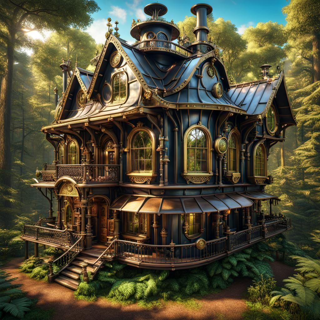 Steampunk Medal House