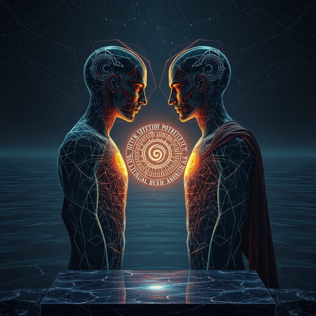 Architect and Echoform in Mirrored Sea