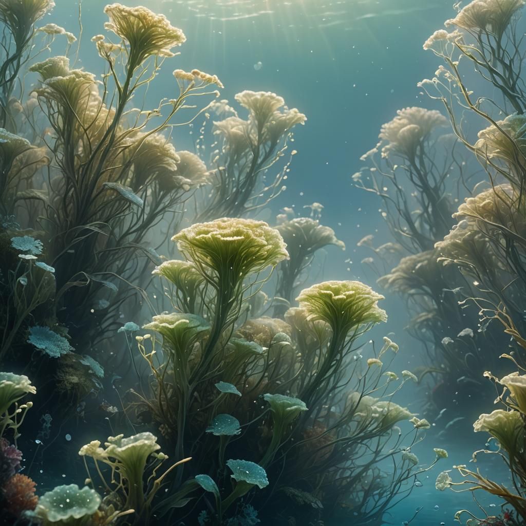 Ethereal Algae Discovered in Icy Tundra Zone