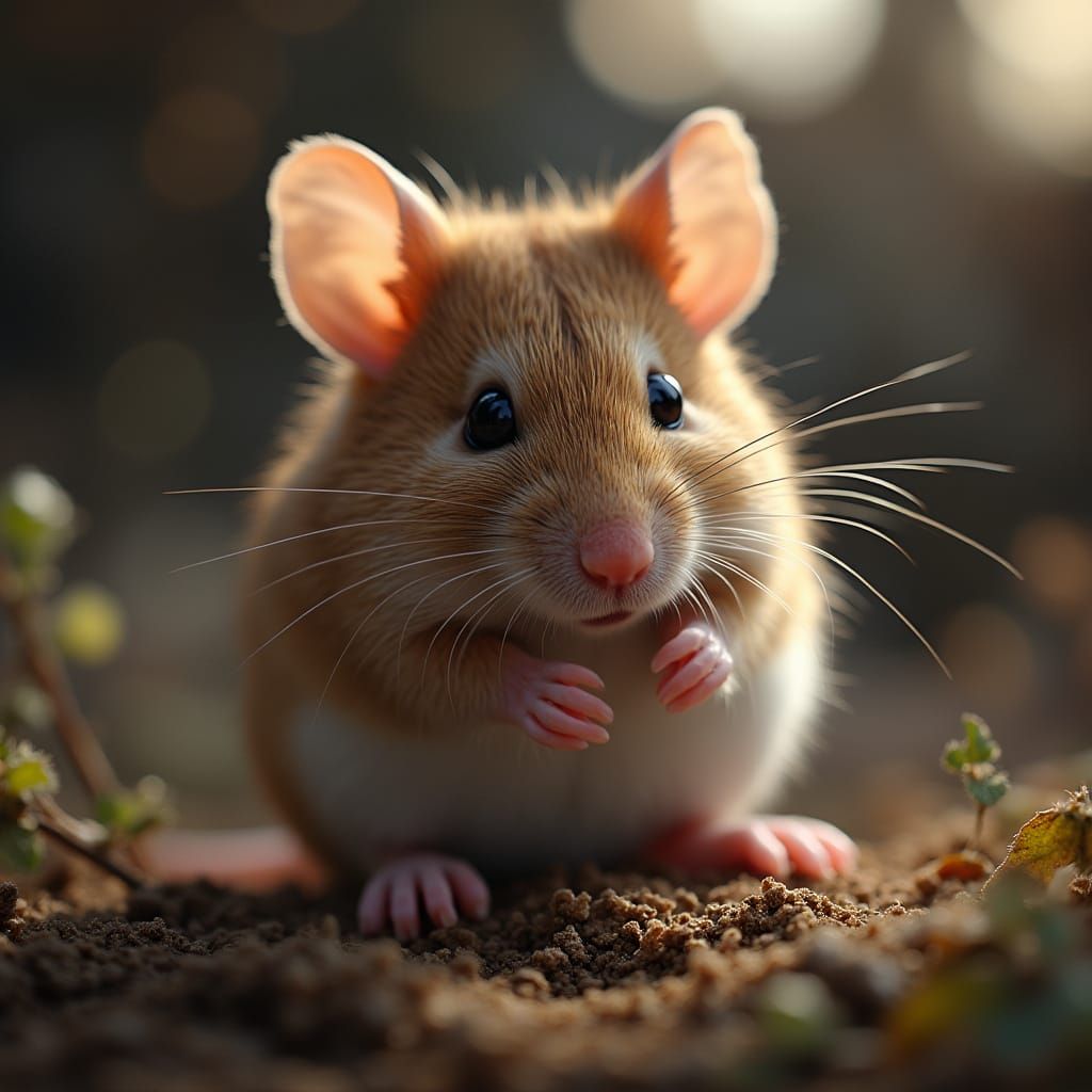 Mouse Finds New Home in Whimsical Mouse House