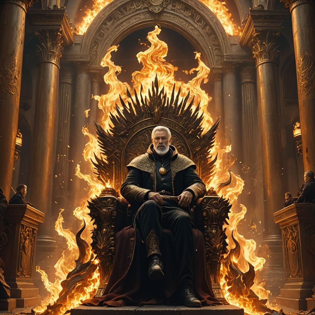 Heavenly Throne Room in Unreal Engine Style