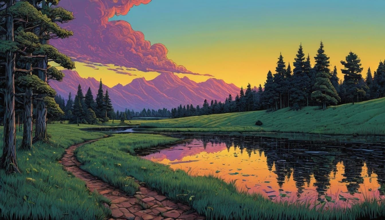 AI-Generated Art Inspired by Tom Lea and James R. Eads