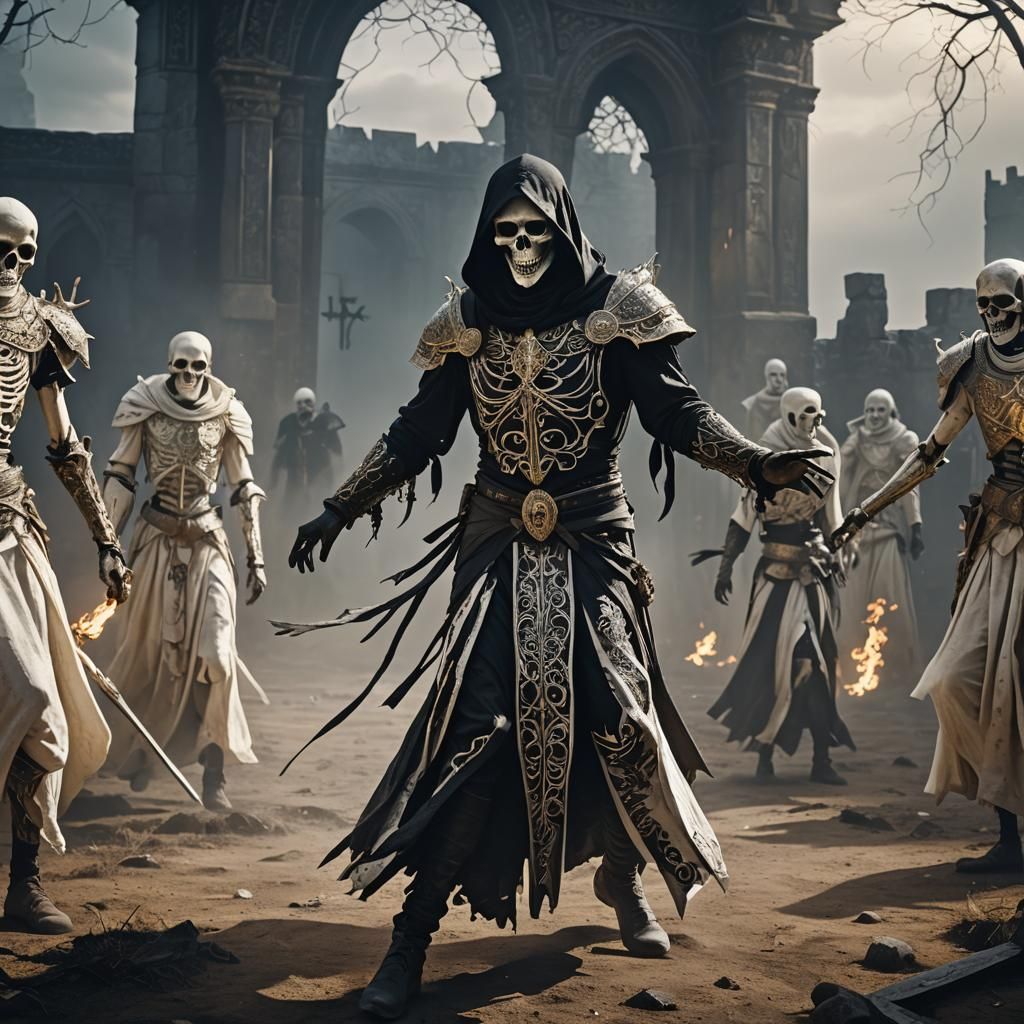 Dance of Death: Gothic Battlefield Concept Art