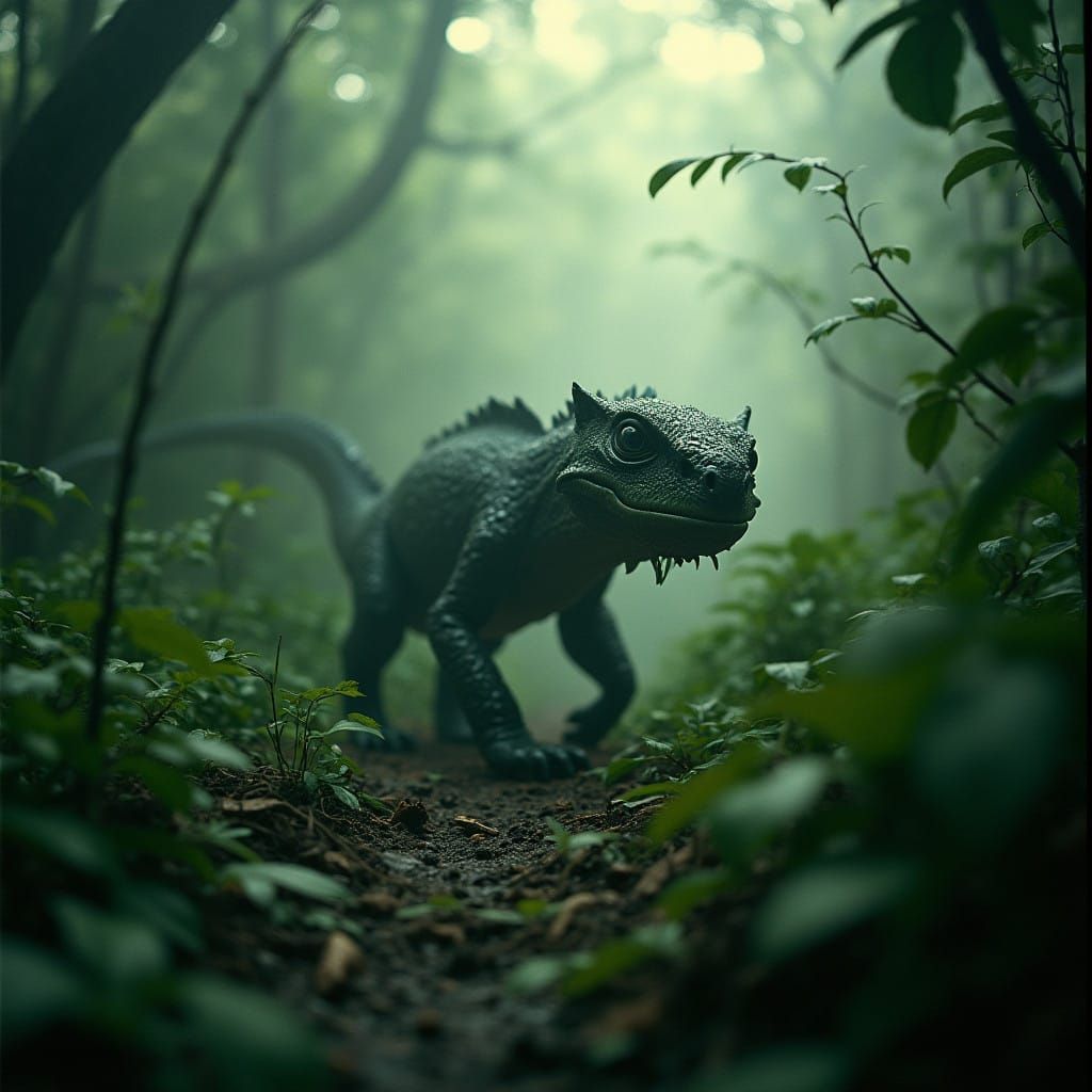 Mystical Amazonian Creature Unveiled in the Rainforest