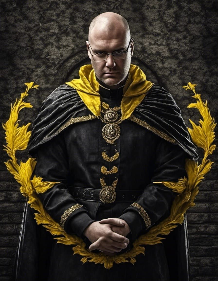 Powerful Superhero in HDR Digital Matte Painting