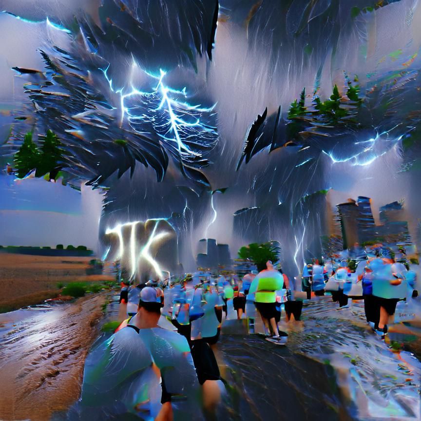 Powerful Thunderstorm in 8K Resolution