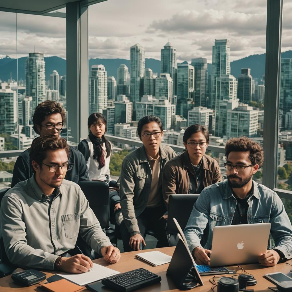 Web Developers in Vancouver: A Cinematic Film Still