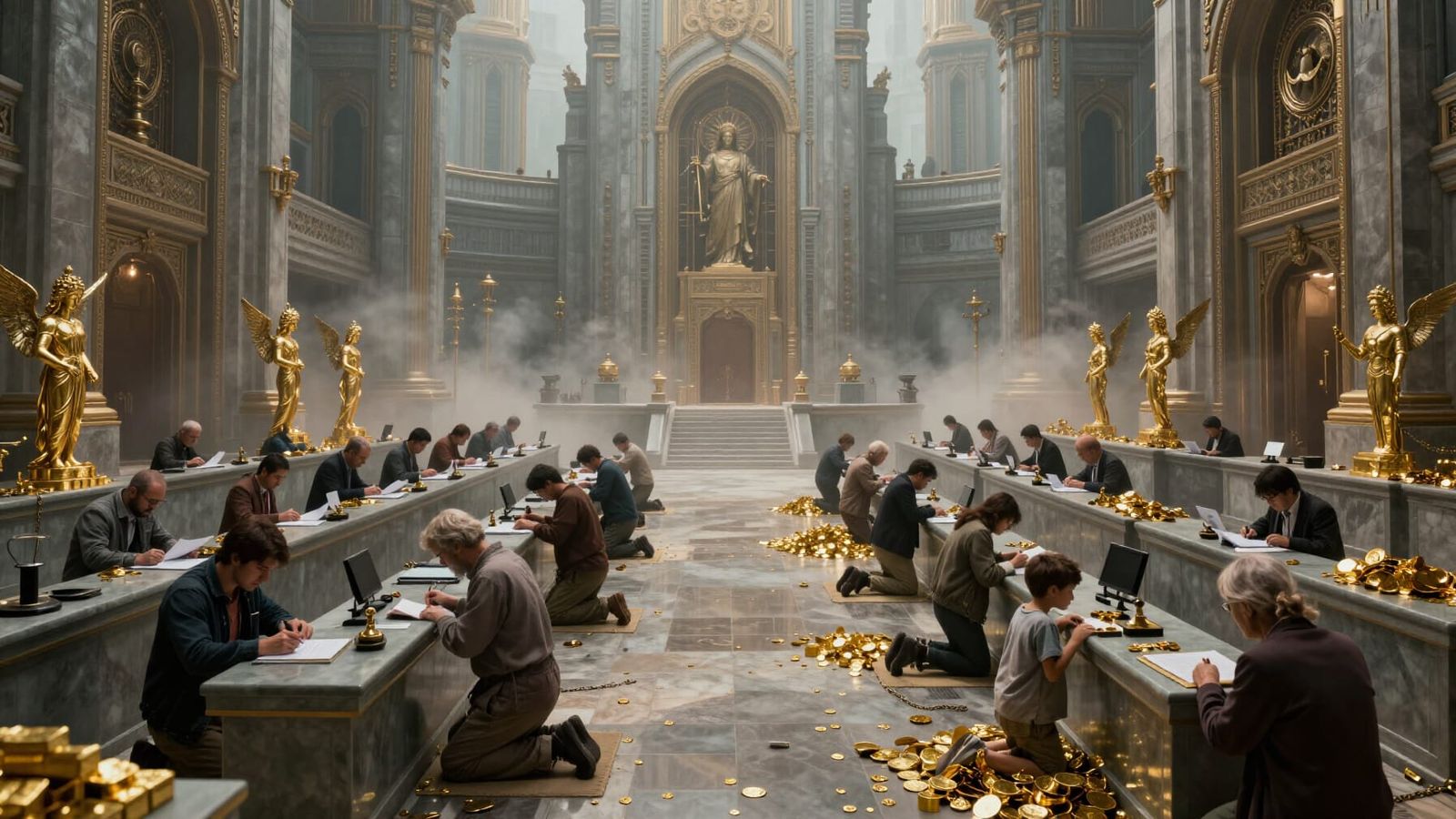 Dystopian System of Control in Monumental Architecture