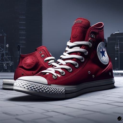 Converse Chuck Taylor All Stars: Detailed Matte Painting