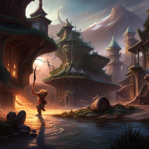 Troll Soda Commercial: Dark Fantasy Concept Art