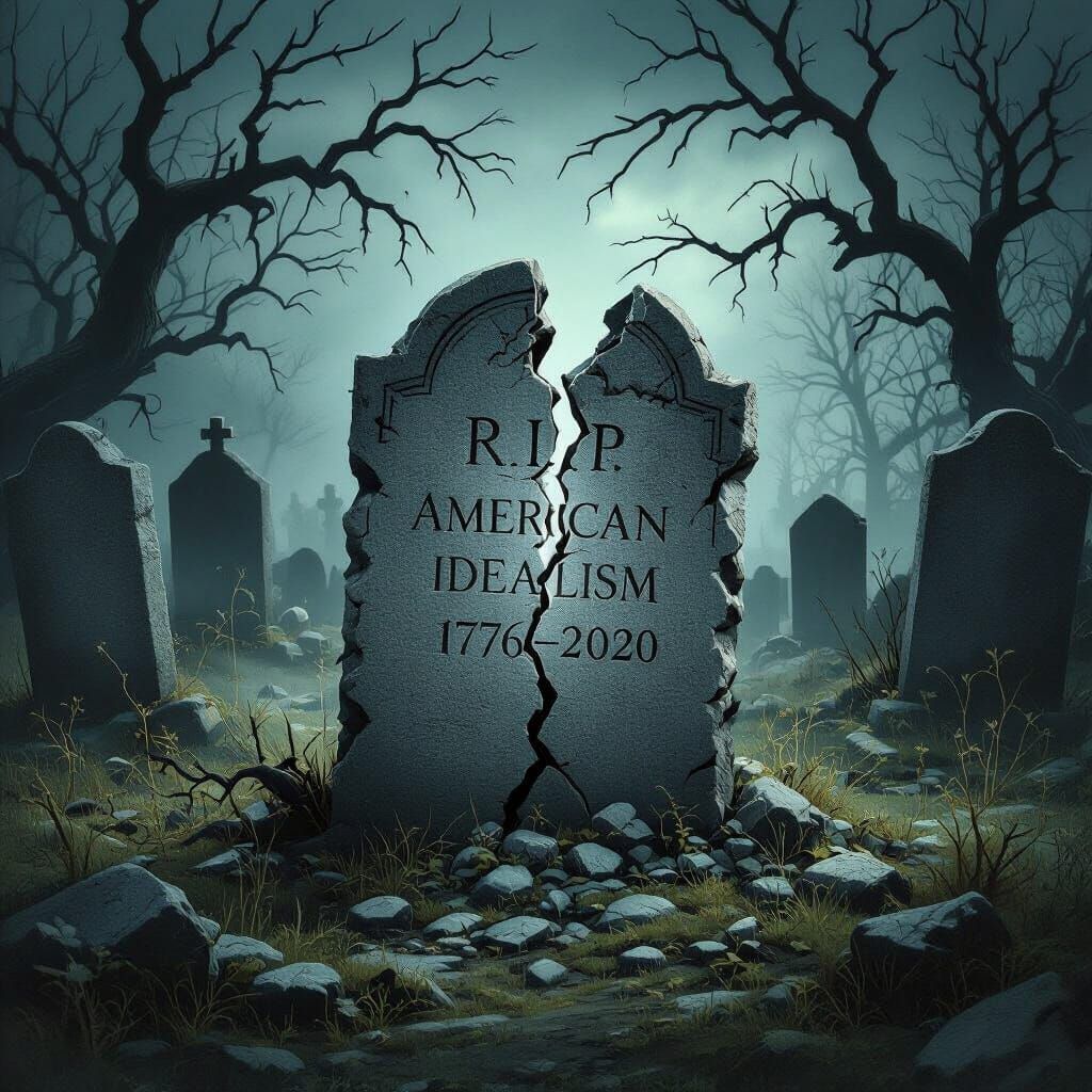 Gravestone Ripped Through: American Idealism's Demise in Got...