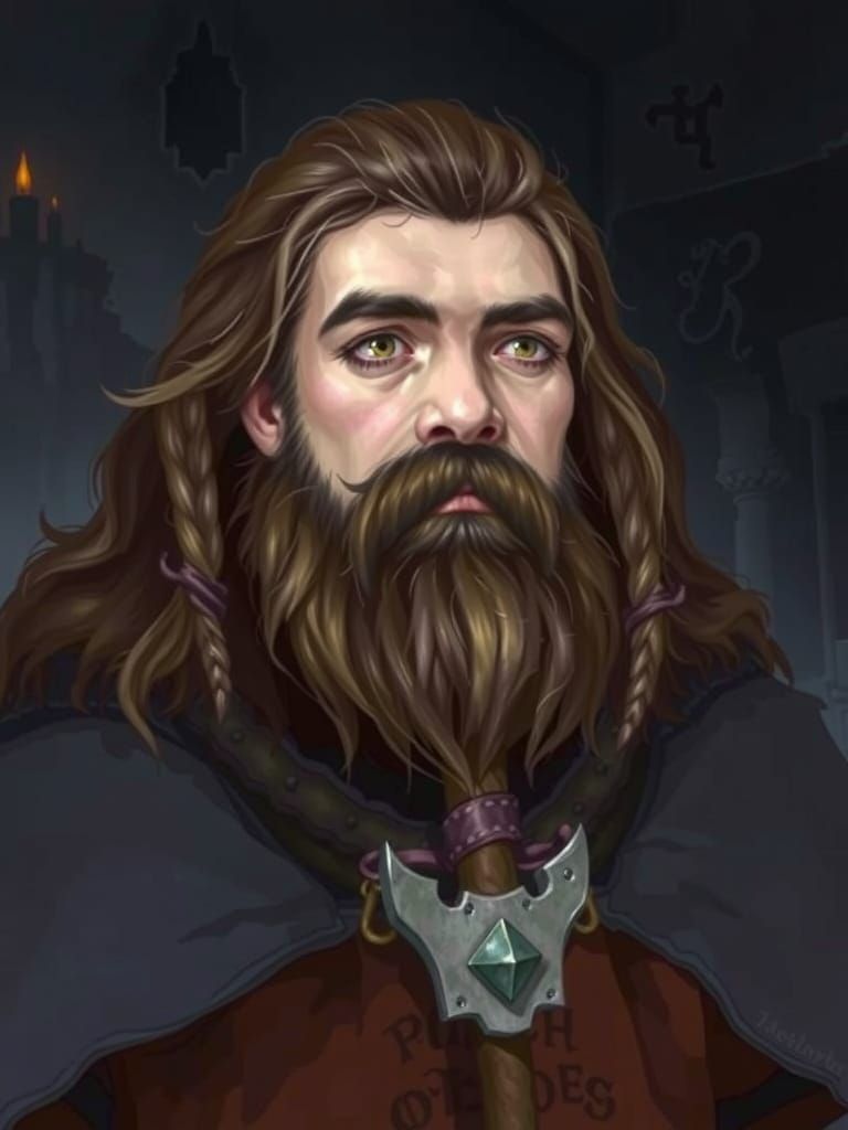 Dwarf in Mystic Underground Realm