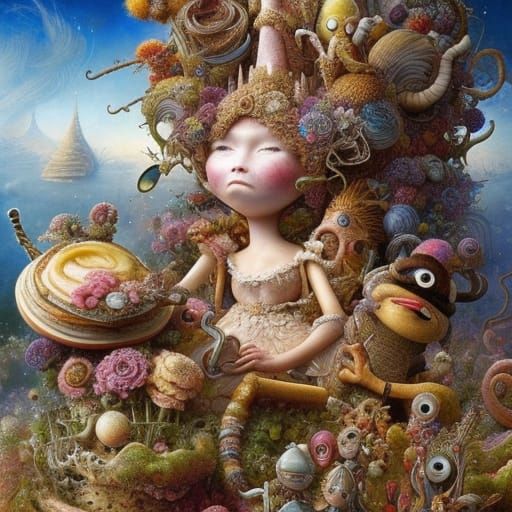 Is mayonnaise an instrument?:: Meticulously hyperdetailed fa...