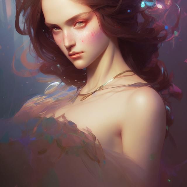 Hyperdetailed Portrait of a Beautiful Princess