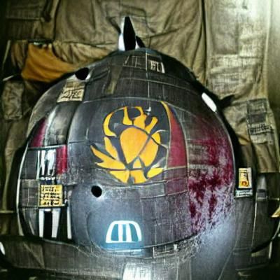 Mandalorian Death Star Fusion: Star Wars Reimagined