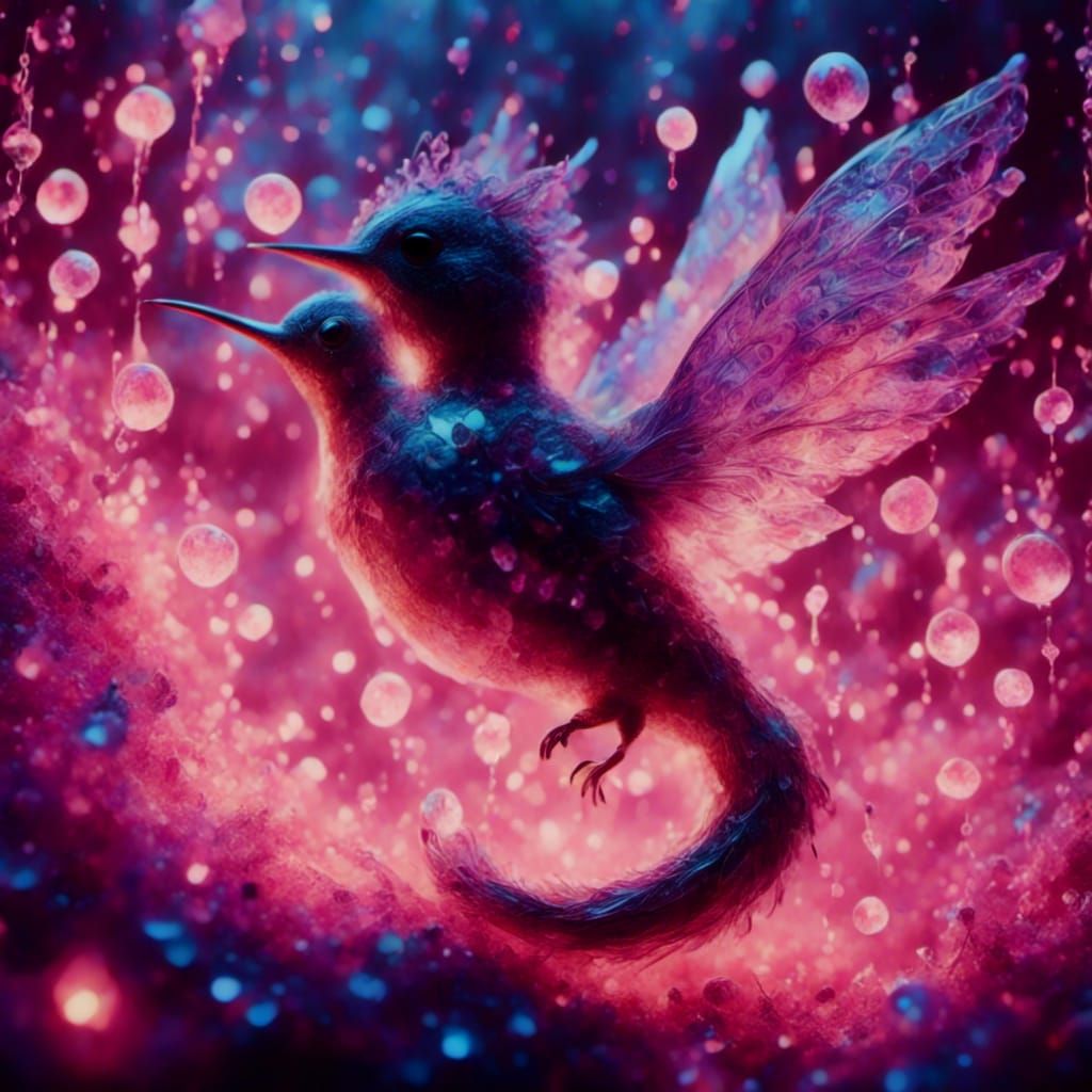 Crystal Dragon in Divine Light