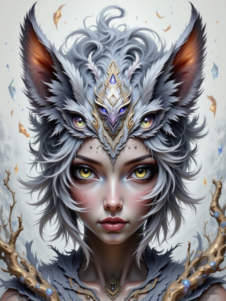 <lora:Featherborn:1.0> + <lora:WET WATERCOLOR 2:1.0>  + <lora:Feline Angel:1.0> Test