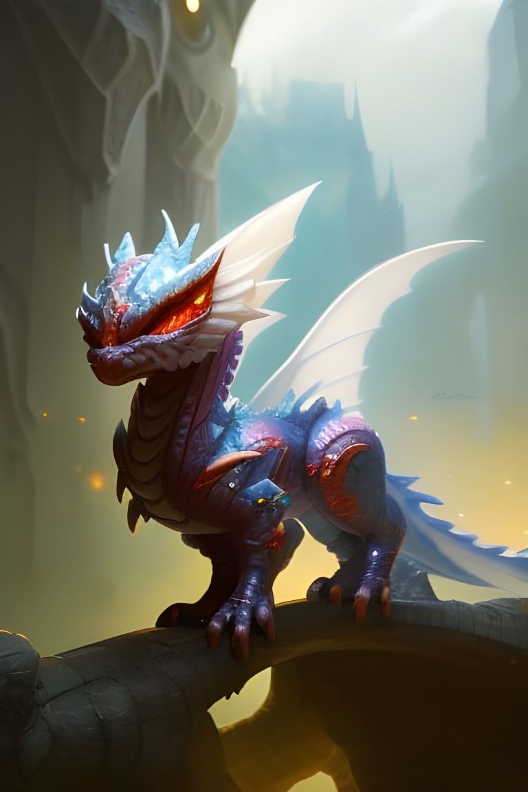 Mechanical Young Wyvern