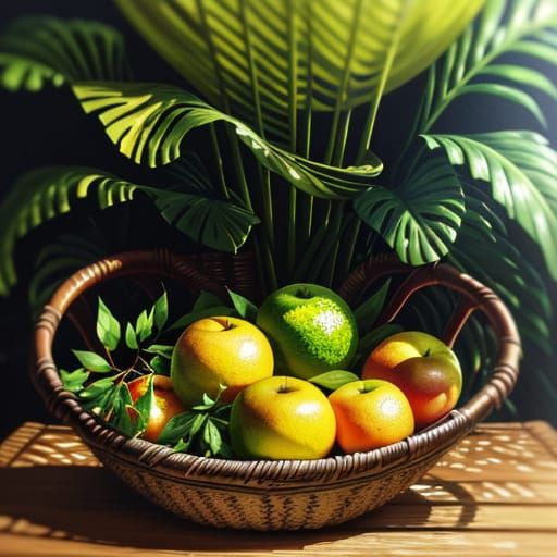 Luscious Still Life in Warm Golden Light