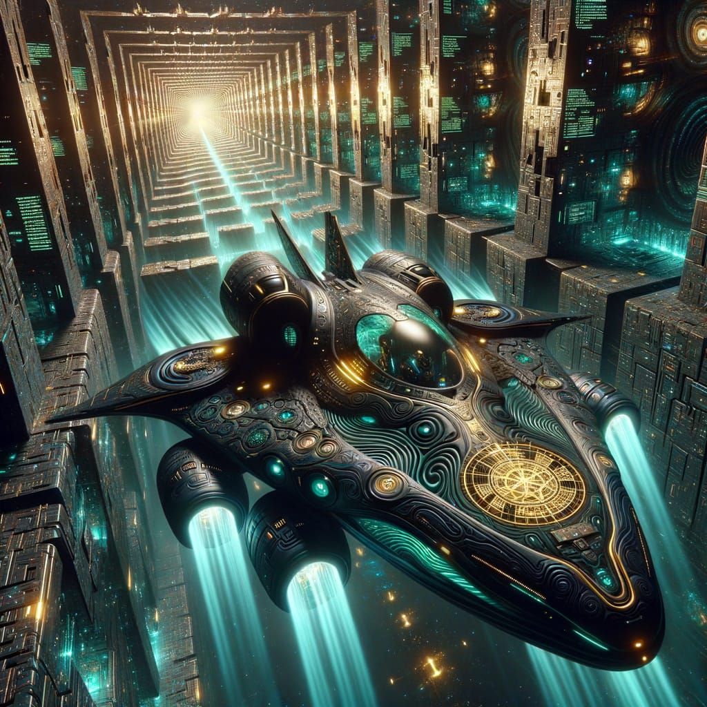 Starship Bastara III – "Fractal Labyrinths"