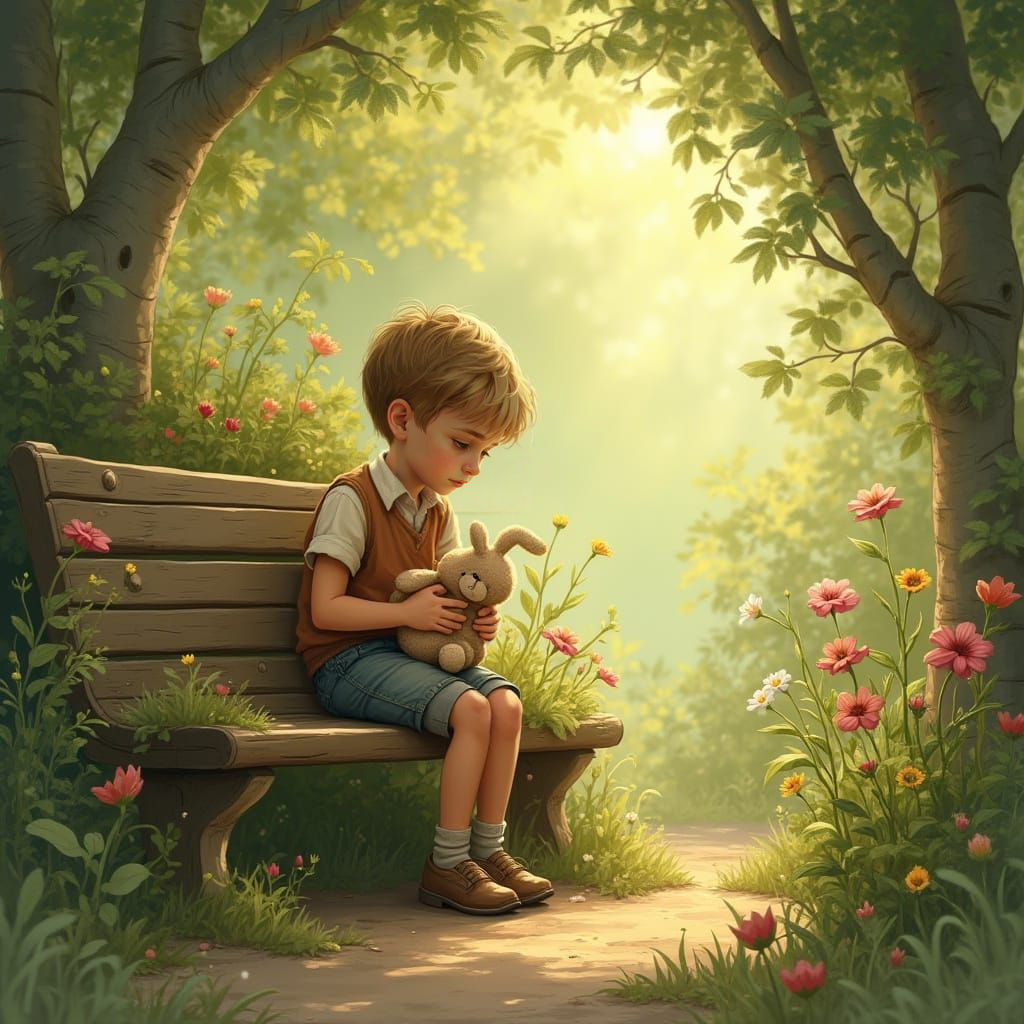 Young Boy Remembers Lost Friend in Bittersweet Nostalgia