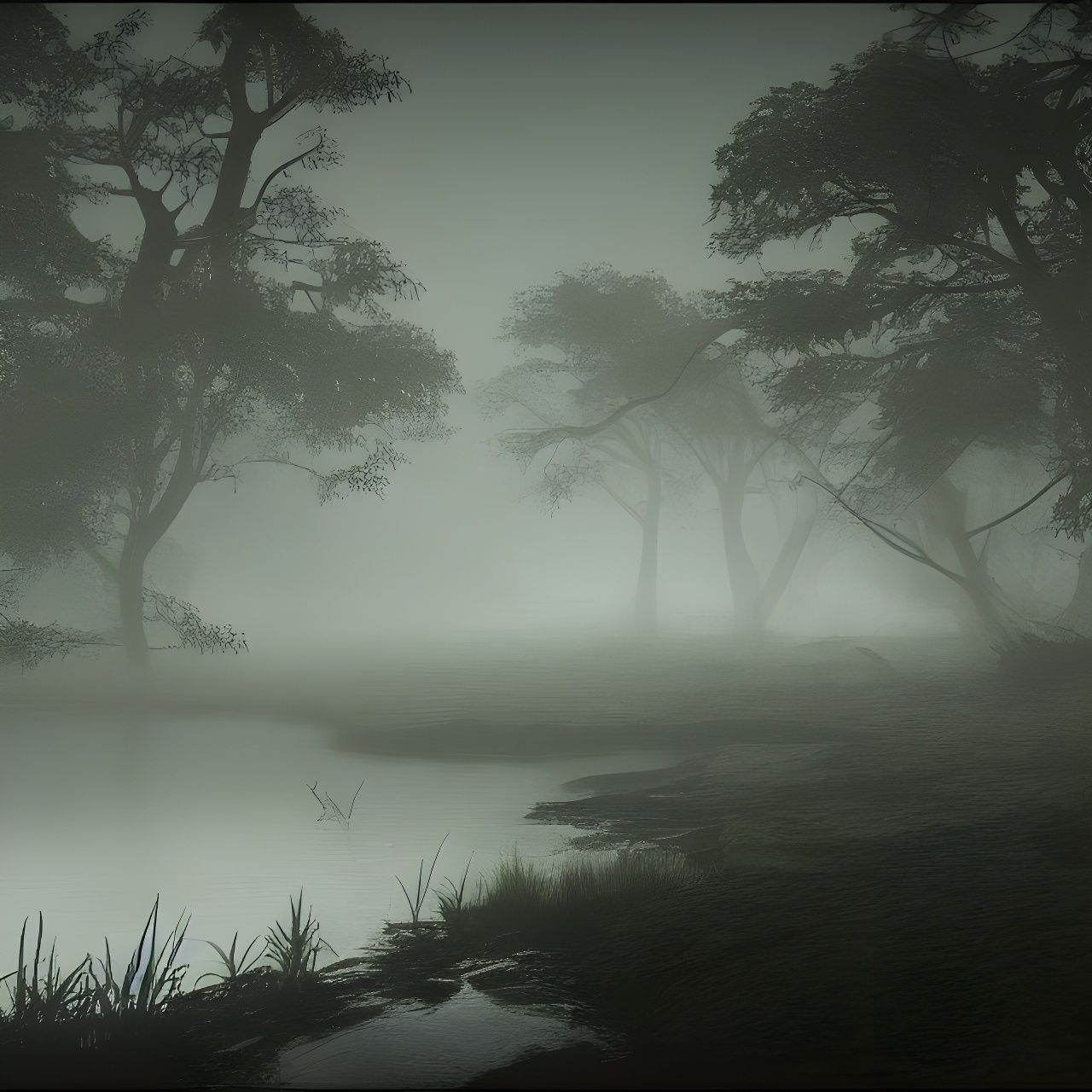 Misty River of Souls in High Resolution