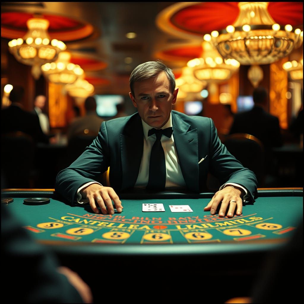 Depressed James Bond