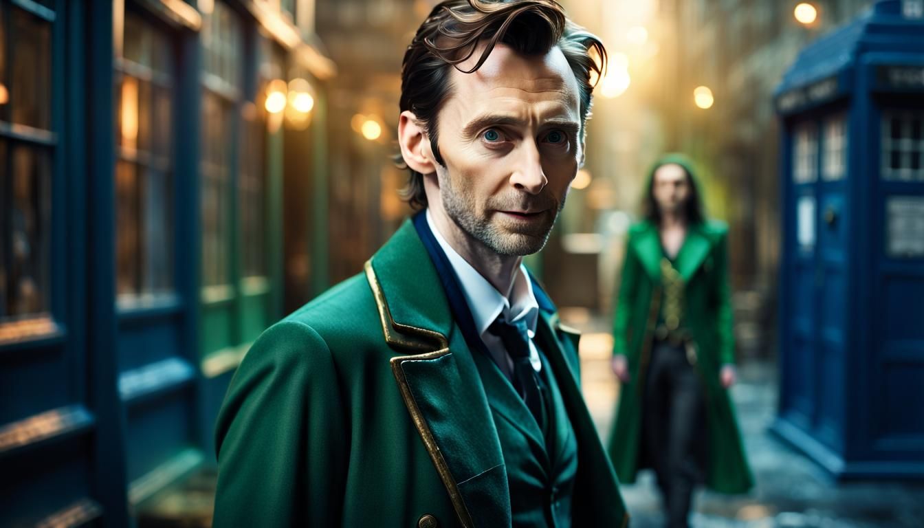 Doctor Who and Loki Meet: Professional Photography