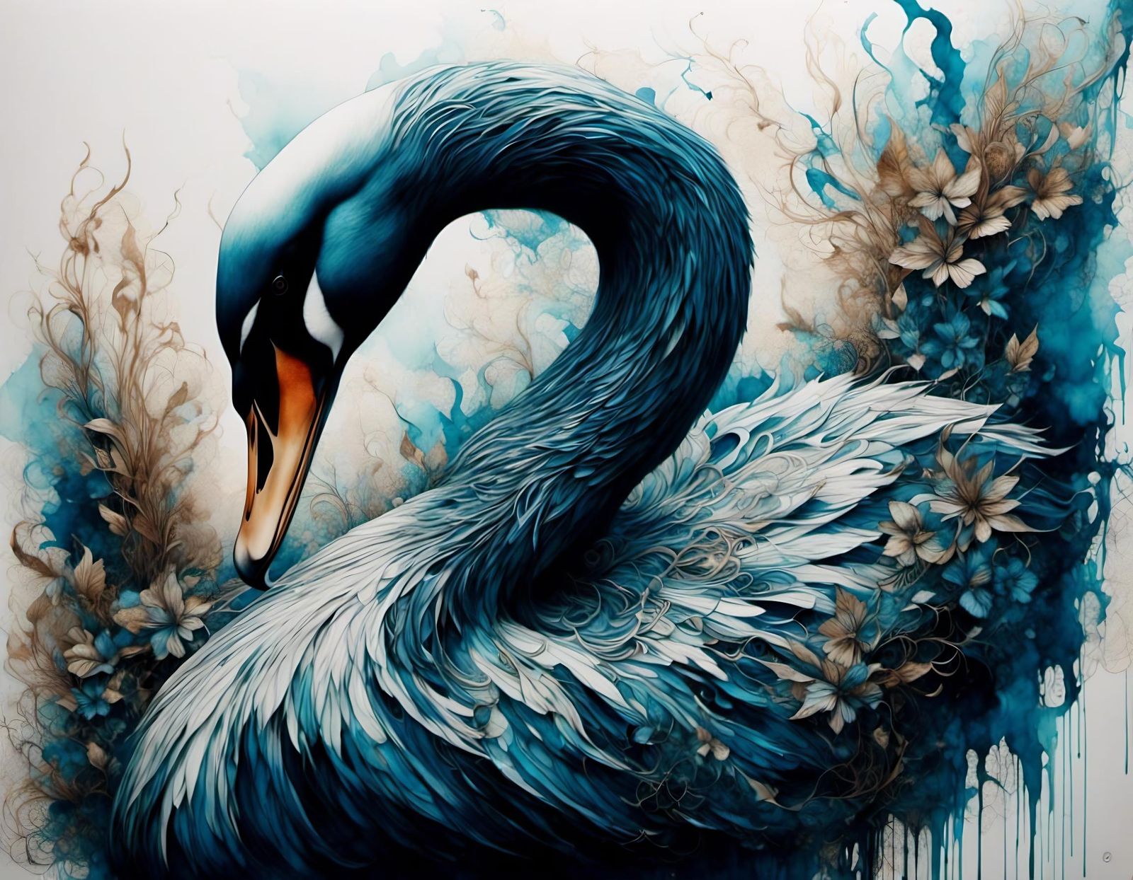 The Blue Swan