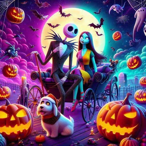 Nightmare before Christmas-Jack and Sally