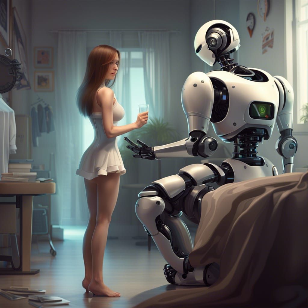 Human fornication from the perspective of a robot