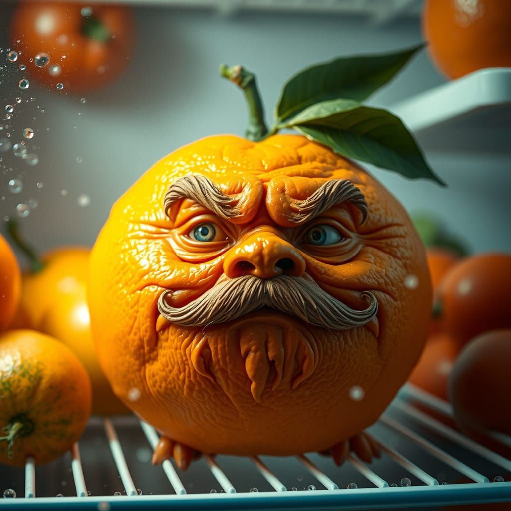 Grumpy Old Orange