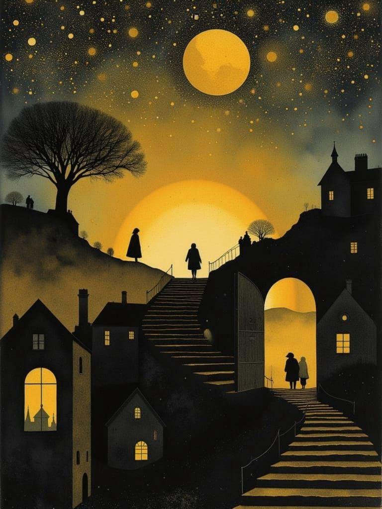 Golden Stairway to Heaven