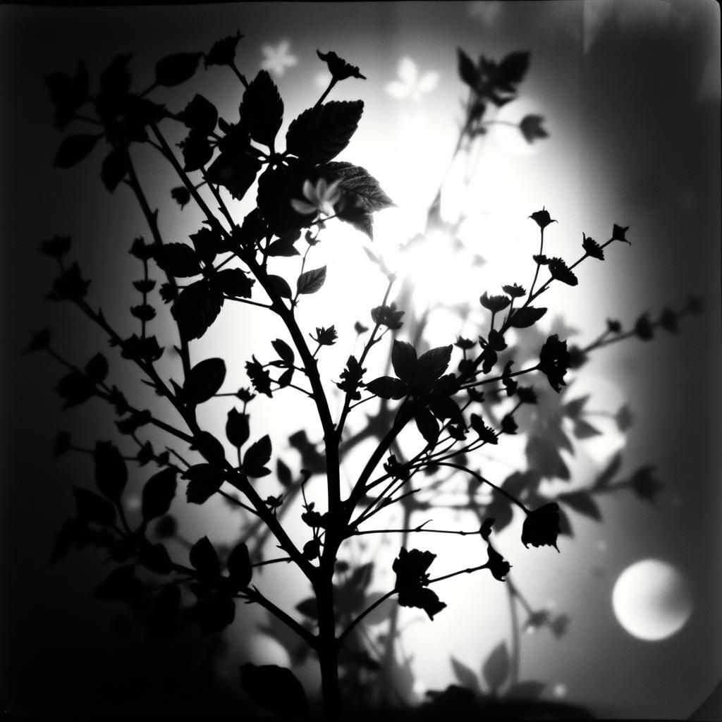 Surrealist Photogram in Rayograph Style