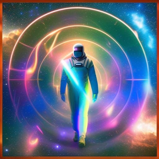 Mysterious adventures in time and space. Interstellar. Awe-i...