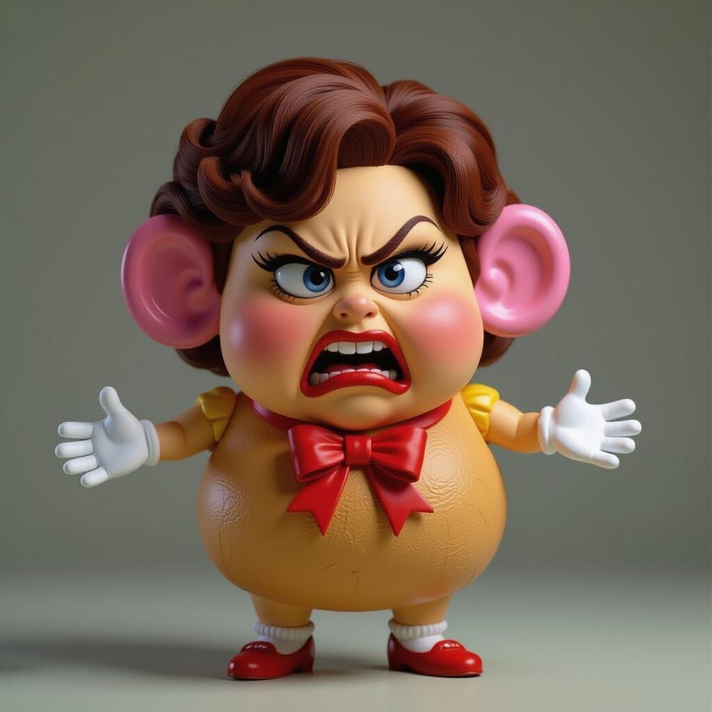 Unhinged Ms. Potato Head Inspired by Katie Porter
