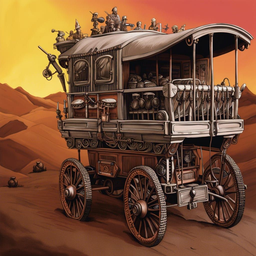 HR Geiger Ink Drawing of Legs-Wagon in ZBrush