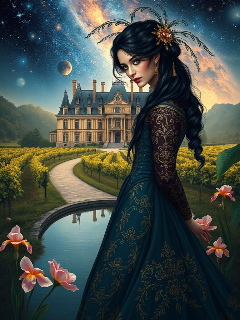 Victorian Aristocrat Transcends to Starry Realms