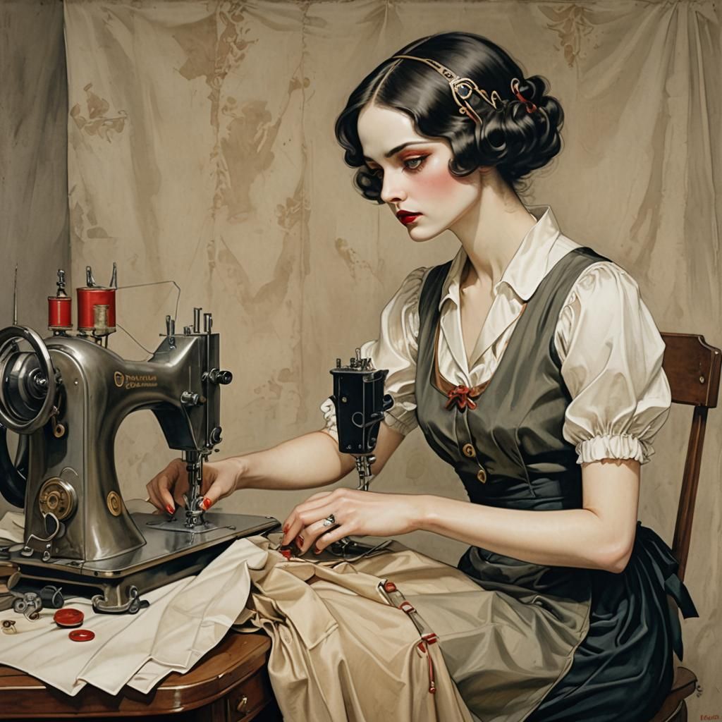 So Bored I'm Sewing Myself