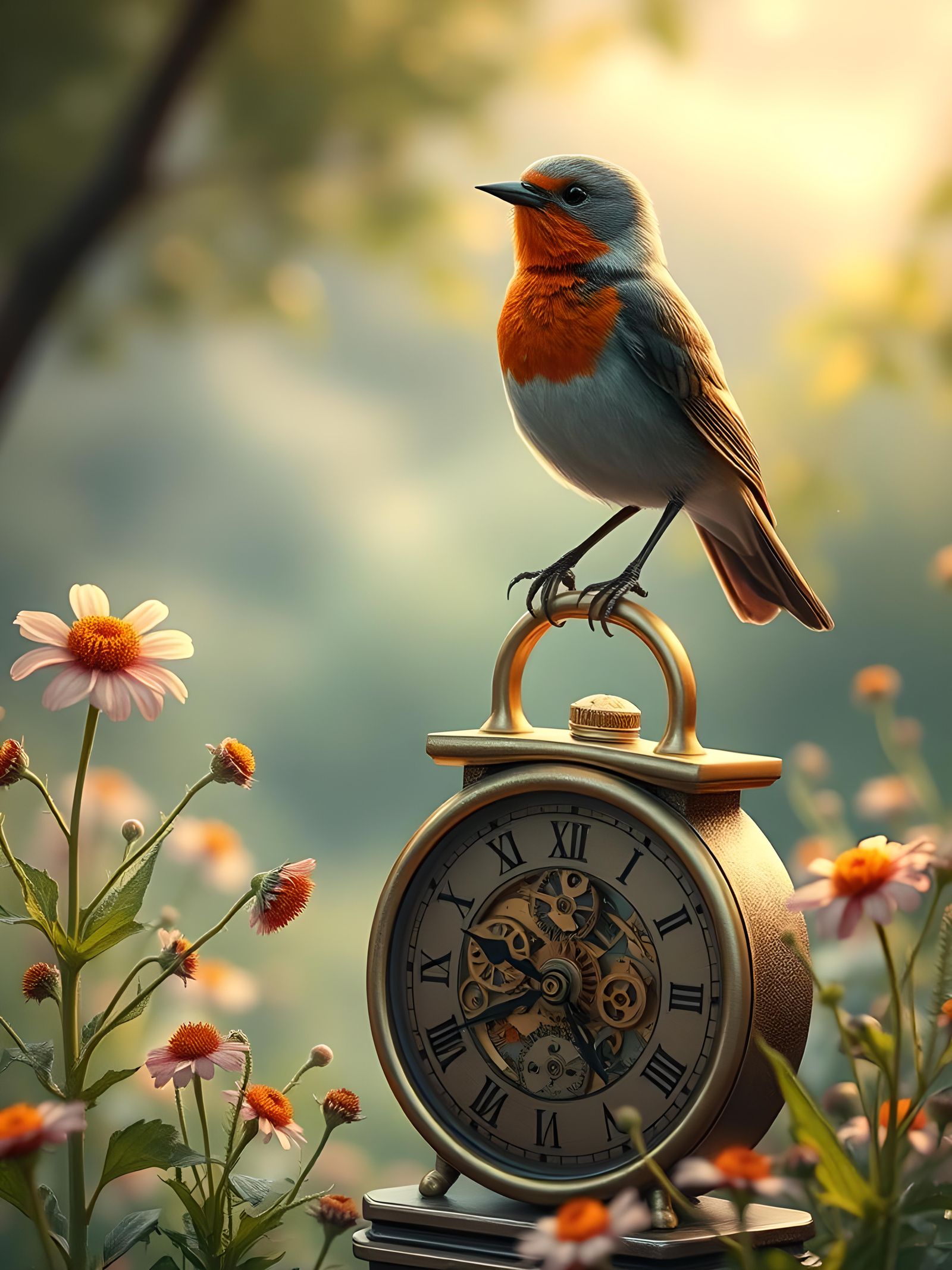 AI Interpretation of a Cuckoo Bird