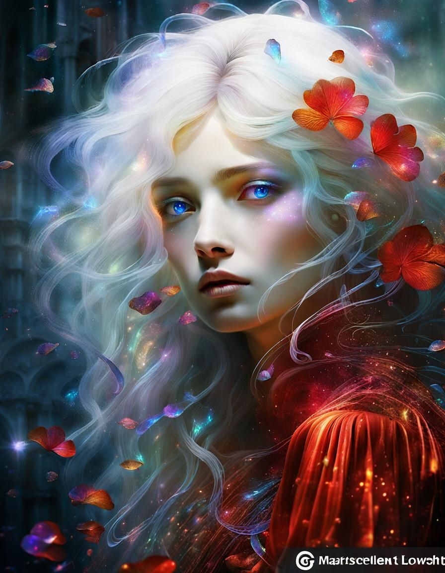 Luminous Mythical Creature in Early Morning Light