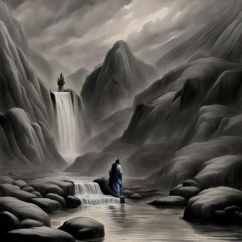 AI Generated Image of Moses