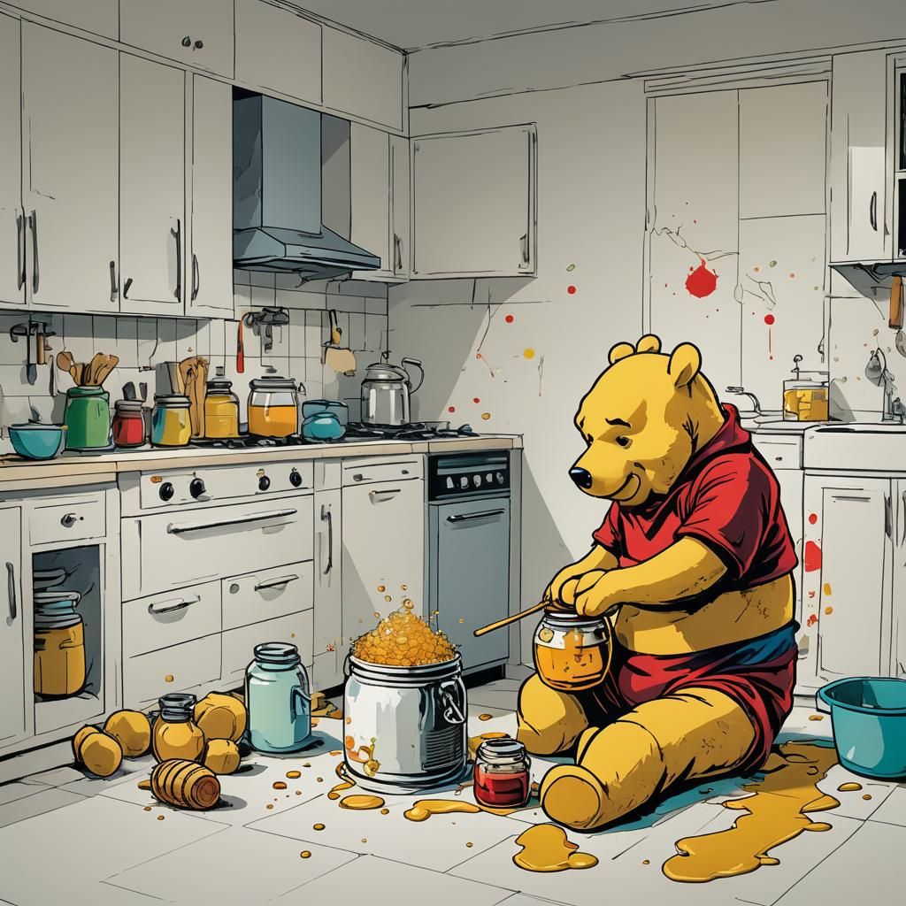 Winnie the Pooh: Pop Art Honey Feast
