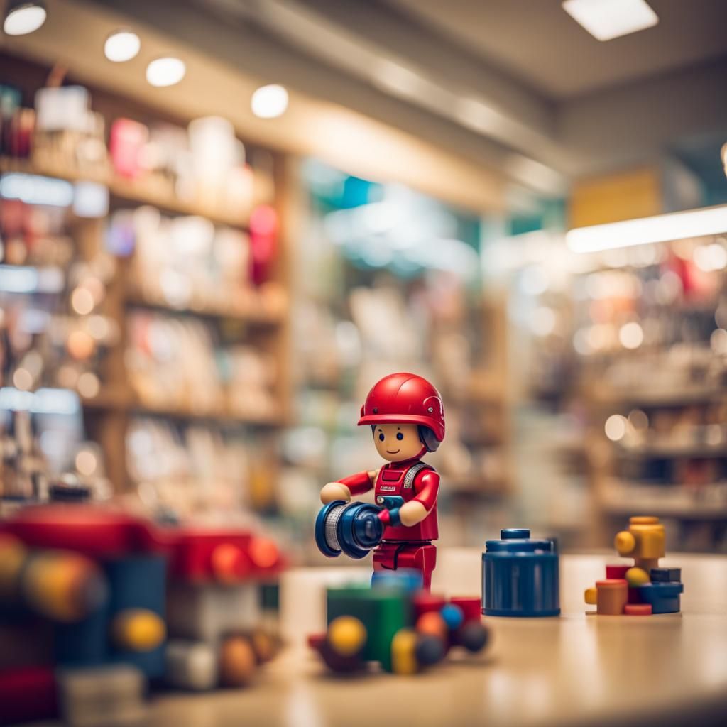 Toy Animatization in Toy Store: Professional Photography
