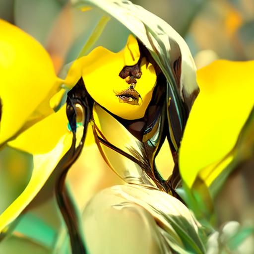 Detailed Portrait of Yellow Fever in Artgerm Style