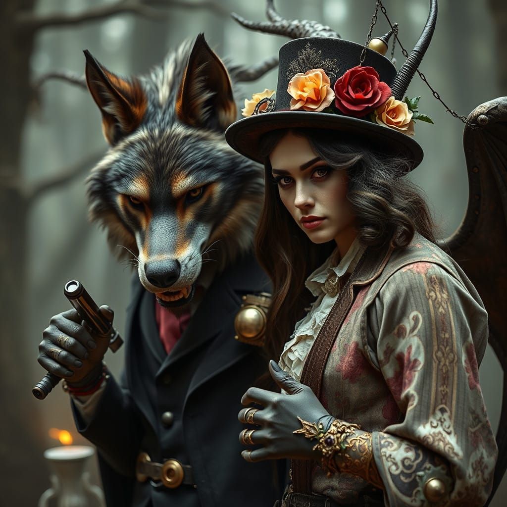 Steampunk Sorcerer Meets Werewolf Mafia in Moody Fantasy Lan...