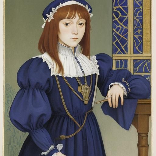 Lancer with Lancet: Holbein and Matisse Style