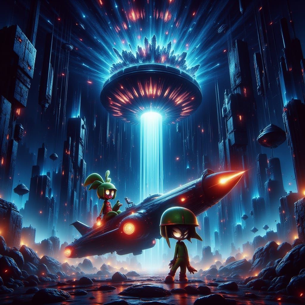 Stellar Harvest in a Whimsical Cosmic Realm