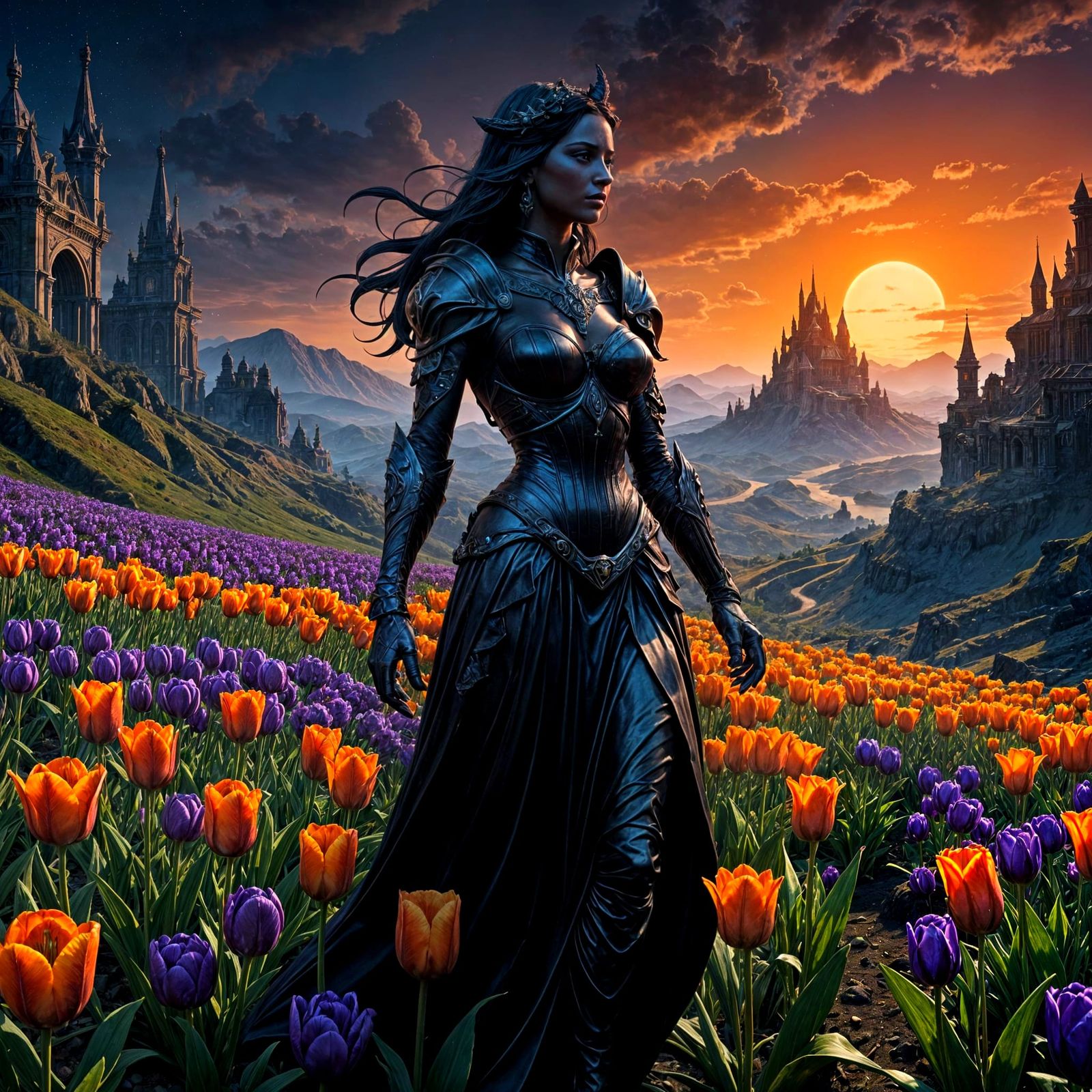 The Goddess of the Tulips