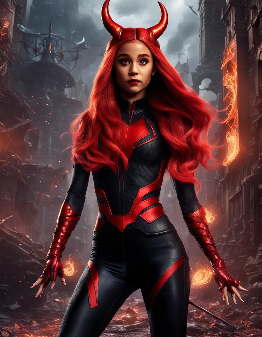 Ariana Grande as Marvel's Satana Hellstrom